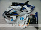 Kit de carenado de inyección para CBR600F4i 01-03 - Blanco, Negro - Konica Minolta, MICHELIN #OYO87900159