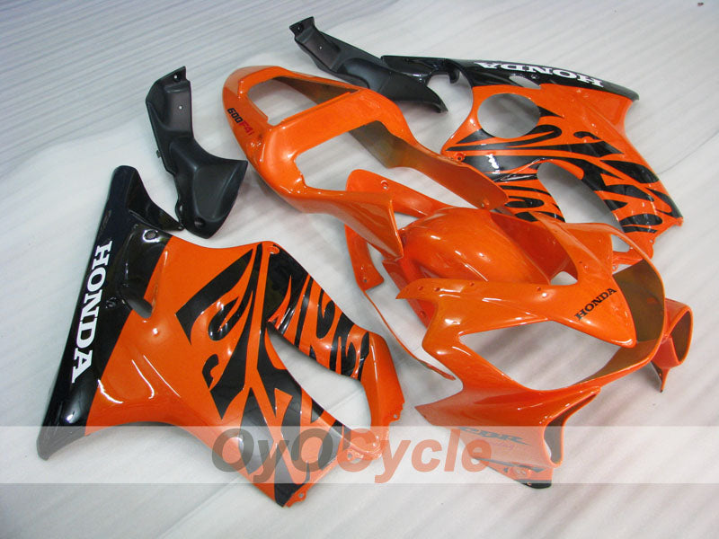 Kit de carenado por inyección para CBR600F4i 01-03 - Naranja, Negro - Estilo de fábrica #OYO87900167 Imagen principal del producto