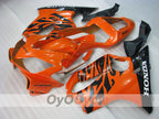 Kit de carenado por inyección para CBR600F4i 01-03 - Naranja, Negro - Estilo de fábrica #OYO87900167