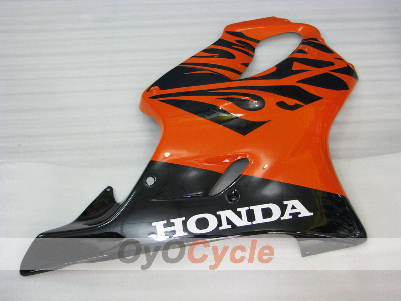 Kit de carenado por inyección para CBR600F4i 01-03 - Naranja, Negro - Estilo de fábrica #OYO87900167