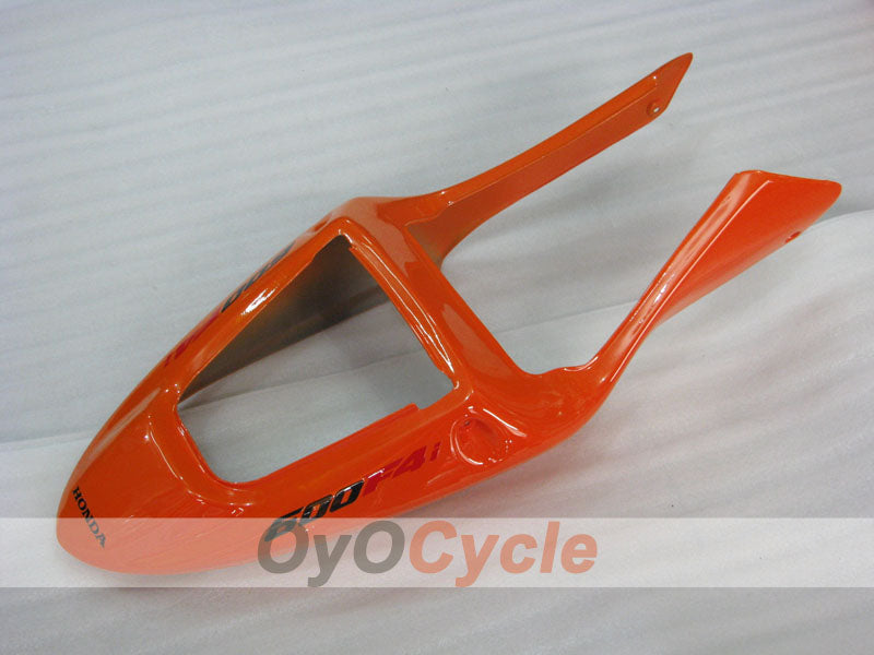 Kit de carenado por inyección para CBR600F4i 01-03 - Naranja, Negro - Estilo de fábrica #OYO87900167