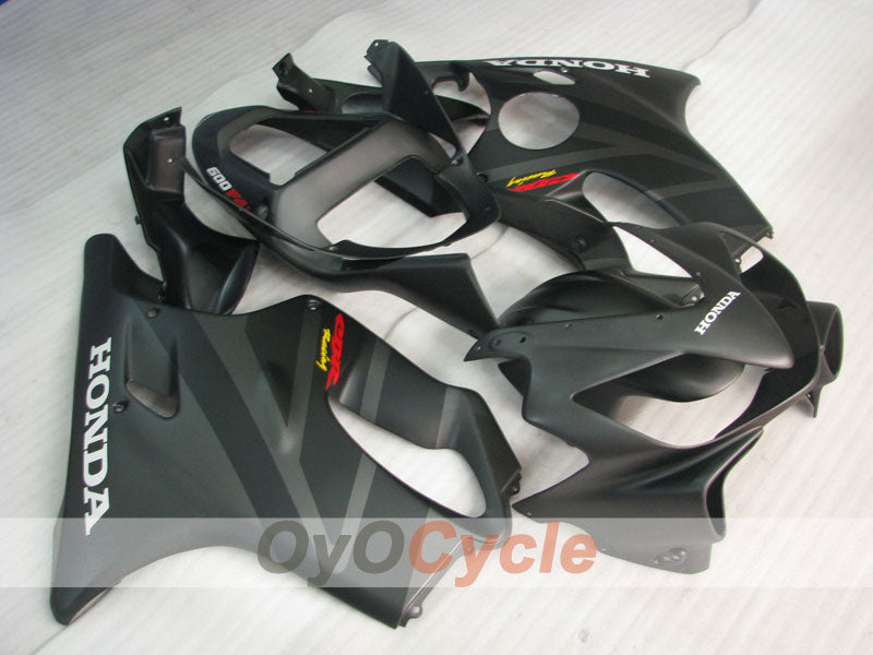 Kit de carenado por inyección para 01-03 CBR600F4i - Negro, Mate - Estilo de fábrica #OYO87900169