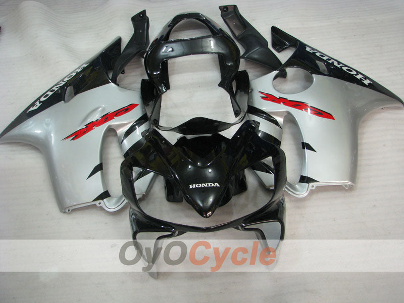 Kit de carenado de inyección para CBR600F4i 01-03 - Negro, Plata - Estilo de fábrica #OYO87900171 Imagen secundaria del producto