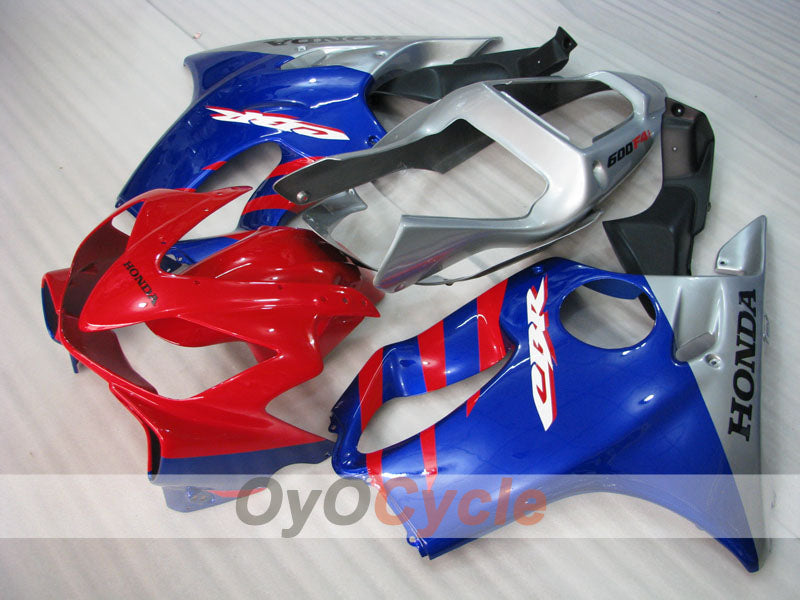 Kit de carenado por inyección para CBR600F4i 01-03 - Rojo, Azul - Estilo de fábrica #OYO87900174 Imagen principal del producto