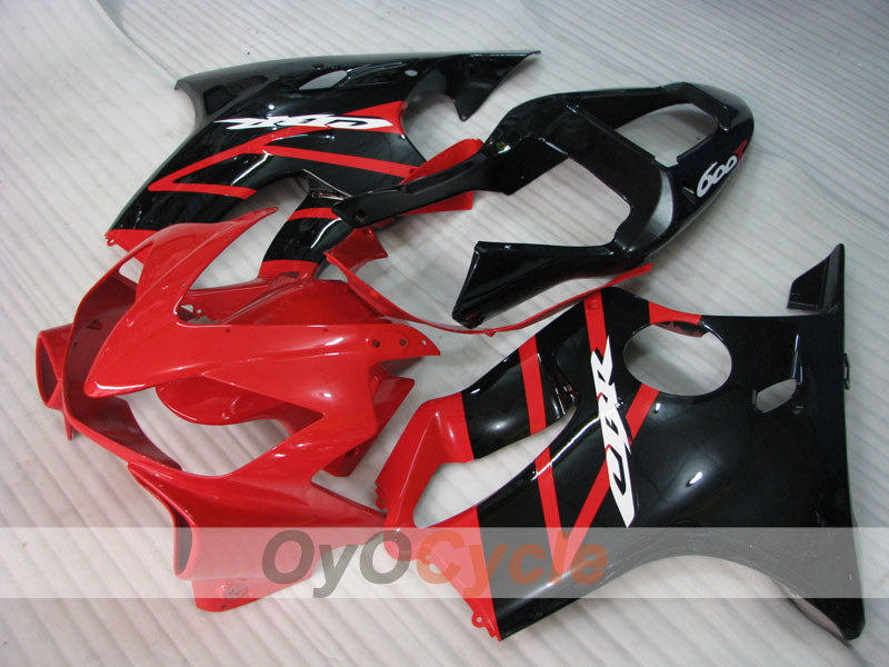 Kit de carenado por inyección para 01-03 CBR600F4i - Rojo, Negro - Estilo de fábrica #OYO87900175 Imagen secundaria del producto