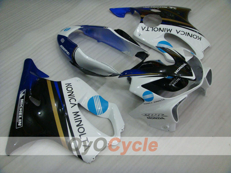 Kit de carenado por inyección para CBR600F4i 04-07 - Blanco, Negro - Konica Minolta, MICHELIN #OYO87900203 Imagen principal del producto