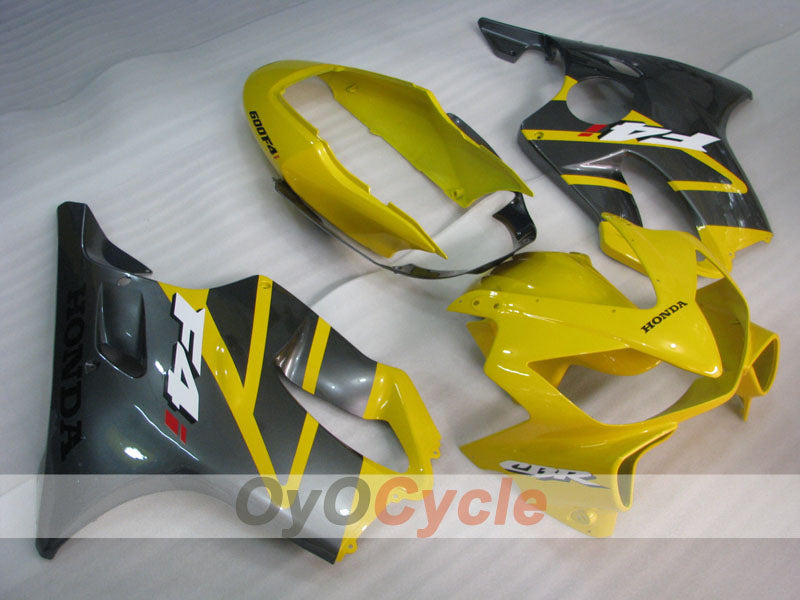 Carenado de inyección para CBR600F4i 04-07 - Amarillo, Gris - Estilo de fábrica #OYO87900211 Imagen principal del producto