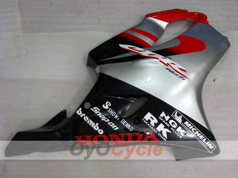 Kit de carenado por inyección para CBR600F4i 04-07 - Rojo, Negro - Estilo de fábrica #OYO87900213