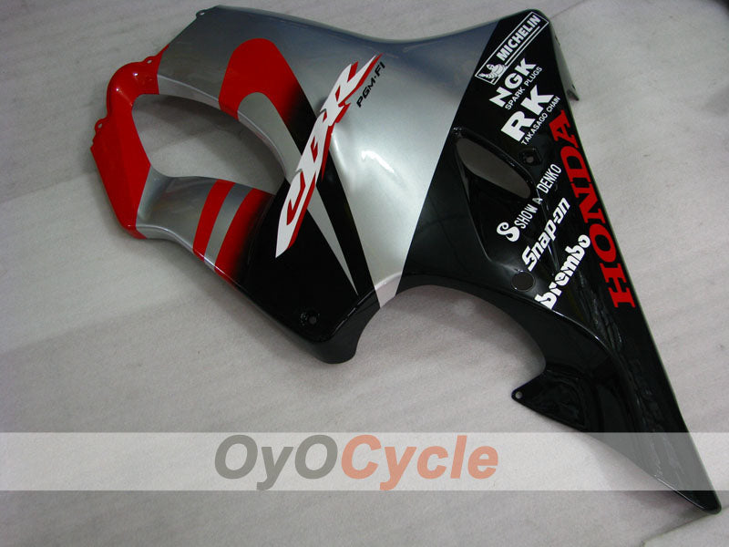 Kit de carenado por inyección para CBR600F4i 04-07 - Rojo, Negro - Estilo de fábrica #OYO87900213