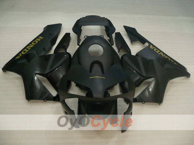 Carenado de inyección para CBR600RR 03-04 - Negro, Mate - Estilo de fábrica #OYO87900232