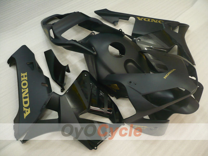 Carenado de inyección para CBR600RR 03-04 - Negro, Mate - Estilo de fábrica #OYO87900232