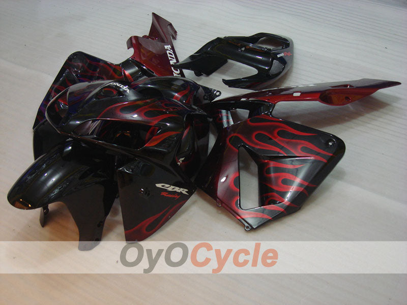 Kit de carenado por inyección para CBR600RR 05-06 - Rojo, Negro - Llama #OYO87900247 Imagen secundaria del producto