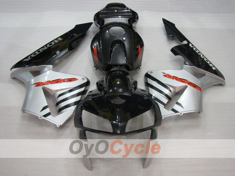 Carenado de inyección para CBR600RR 05-06 - Negro, Plata - Estilo de fábrica #OYO87900281 Imagen secundaria del producto