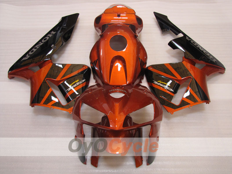 Carenado completo para CBR600RR 05-06 - Naranja, Negro - Estilo de fábrica #OYO87900297