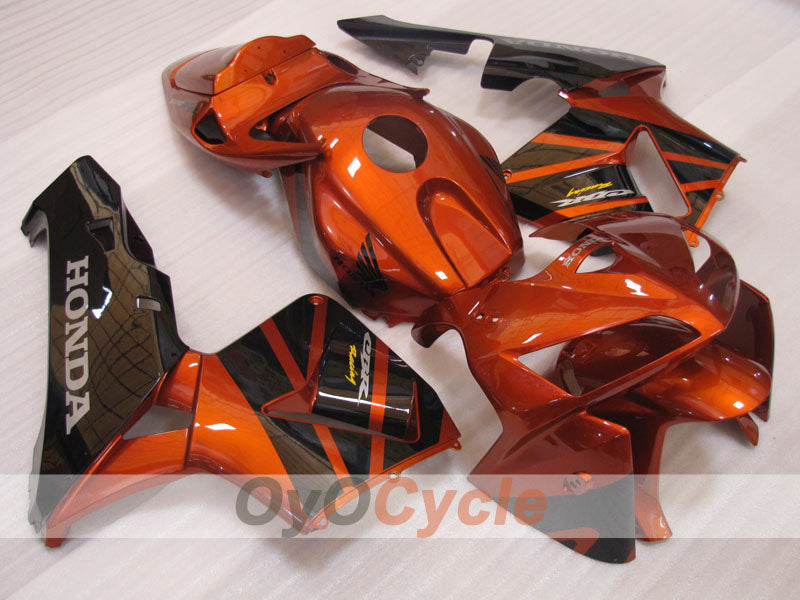 Carenado completo para CBR600RR 05-06 - Naranja, Negro - Estilo de fábrica #OYO87900297 Imagen principal del producto