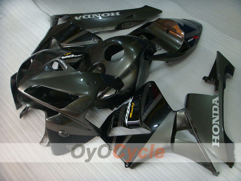 Kit de carenado por inyección para CBR600RR 05-06 - Gris - Estilo de fábrica #OYO87900309 Imagen secundaria del producto