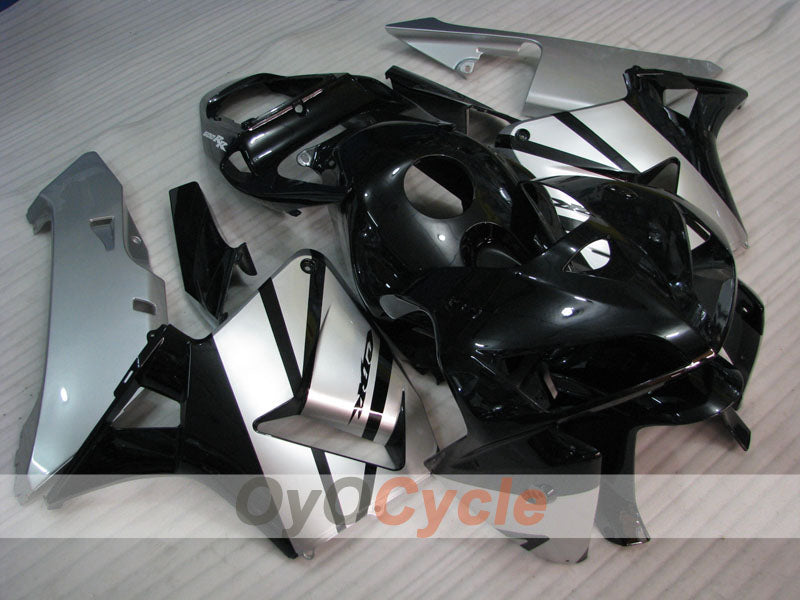 Kit de carenado por inyección para CBR600RR 05-06 - Negro, Plateado - Estilo de fábrica #OYO87900311 Imagen secundaria del producto