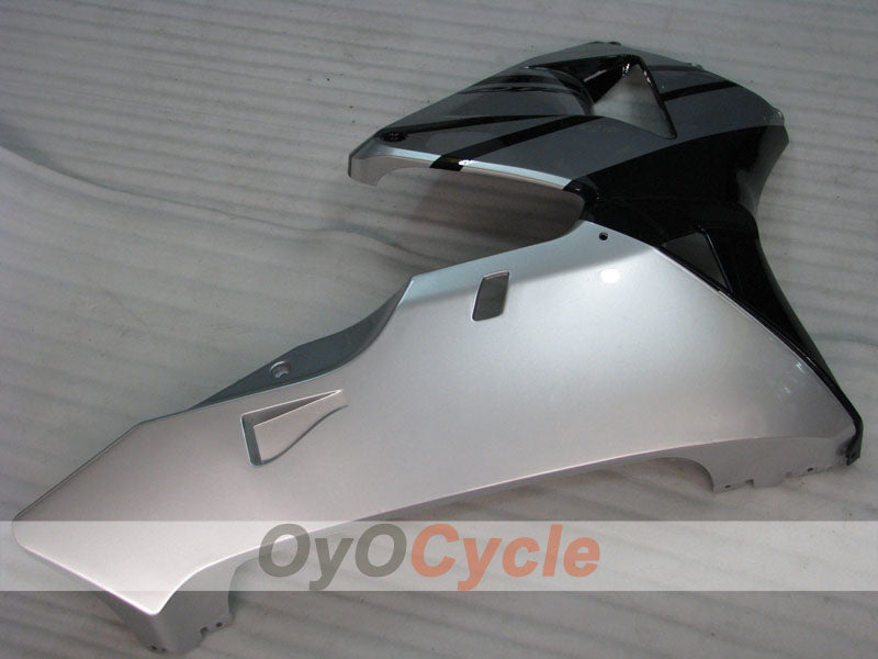 Kit de carenado por inyección para CBR600RR 05-06 - Negro, Plateado - Estilo de fábrica #OYO87900311