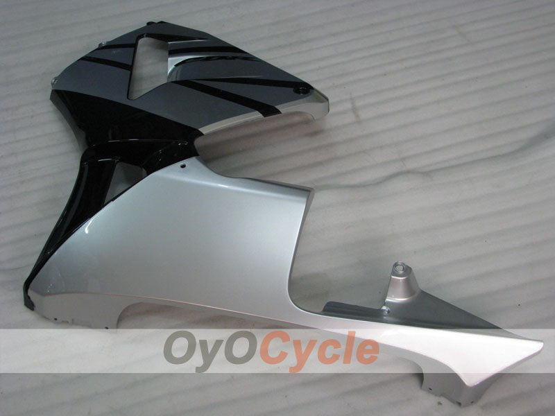 Kit de carenado por inyección para CBR600RR 05-06 - Negro, Plateado - Estilo de fábrica #OYO87900311