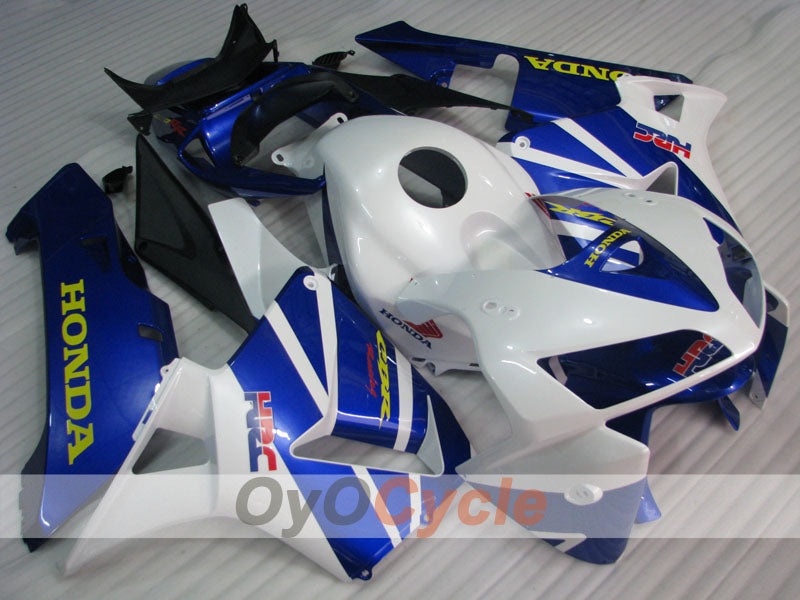 Kit de carenado por inyección para CBR600RR 05-06 - Azul, Blanco - Estilo de fábrica #OYO87900312 Imagen principal del producto