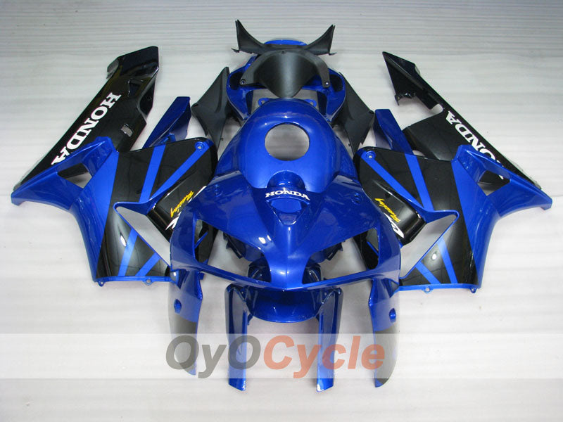 Kit de carenado por inyección para CBR600RR 05-06 - Azul, Negro - Estilo de fábrica #OYO87900313 Imagen principal del producto