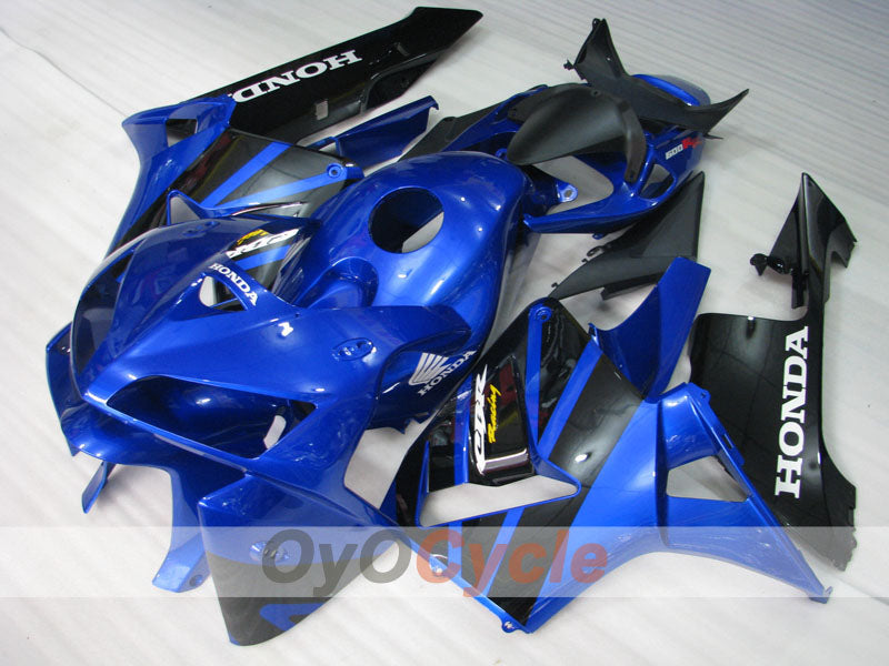 Kit de carenado por inyección para CBR600RR 05-06 - Azul, Negro - Estilo de fábrica #OYO87900313 Imagen secundaria del producto