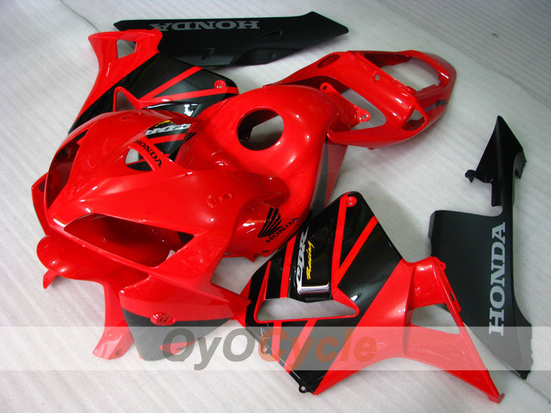 Kit de carenado inyectado para CBR600RR 05-06 - Rojo, Negro - Estilo de fábrica #OYO87900314 Imagen secundaria del producto