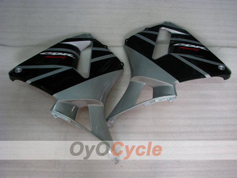Kit de carenado por inyección para CBR600RR 05-06 - Negro, Plata - Estilo de fábrica #OYO87900315