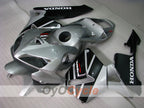 Kit de carenado por inyección para CBR600RR 05-06 - Negro, Plata - Estilo de fábrica #OYO87900315