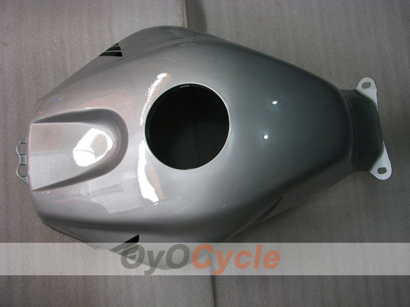 Kit de carenado por inyección para CBR600RR 05-06 - Negro, Plata - Estilo de fábrica #OYO87900315