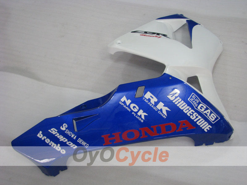 Kit de carenado por inyección para CBR600RR 05-06 - Azul, Blanco - Estilo de fábrica #OYO87900316