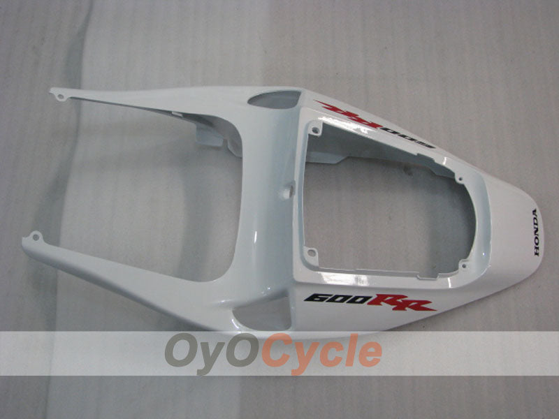 Kit de carenado por inyección para CBR600RR 05-06 - Blanco, Negro - Estilo de fábrica #OYO87900320