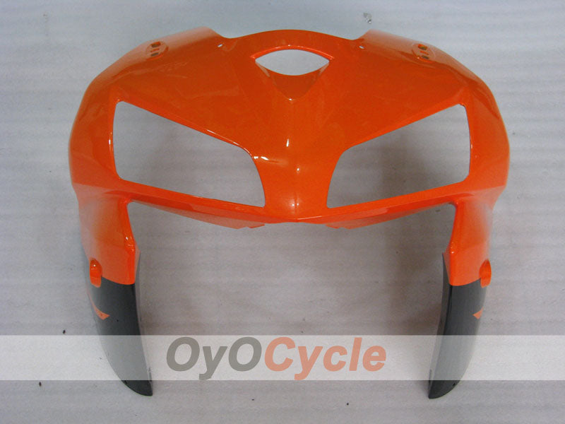 Kit de carenado por inyección para CBR600RR 05-06 - Naranja, Negro - Estilo de fábrica #OYO87900322