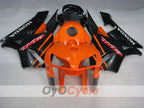Kit de carenado por inyección para CBR600RR 05-06 - Naranja, Negro - Estilo de fábrica #OYO87900322