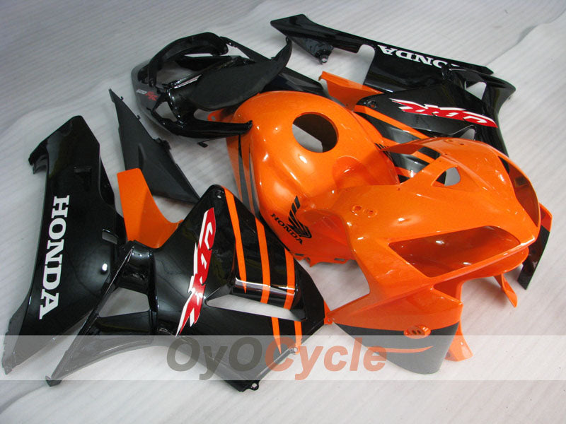 Kit de carenado por inyección para CBR600RR 05-06 - Naranja, Negro - Estilo de fábrica #OYO87900322 Imagen principal del producto