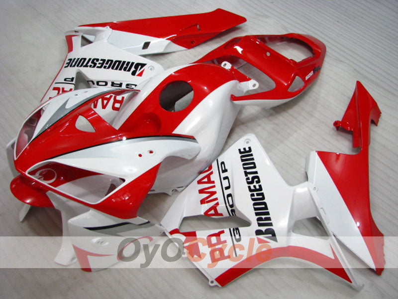 Kit de carenado por inyección para CBR600RR 05-06 - Rojo, Blanco - PRAMAC #OYO87900324 Imagen secundaria del producto