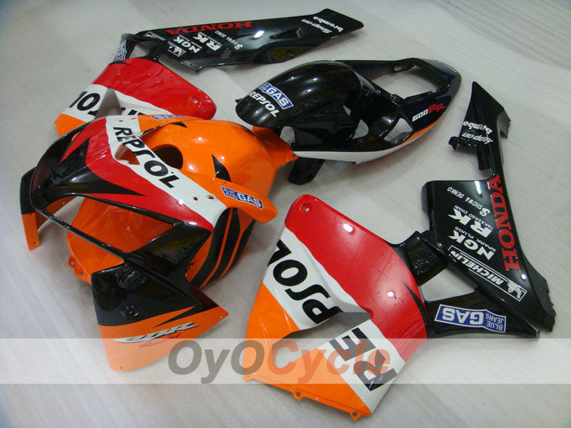 Kit de carenado de inyección para CBR600RR 05-06 - Naranja, Negro - MICHELIN, RK, Repsol #OYO87900336 Imagen secundaria del producto