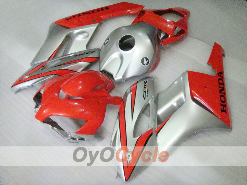 Kit de carenado por inyección para CBR1000RR 04-05 - Rojo, Plata - Fireblade #OYO87900473