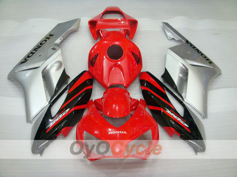 Kit de carenado por inyección para CBR1000RR 04-05 - Rojo, Plata - Fireblade #OYO87900478