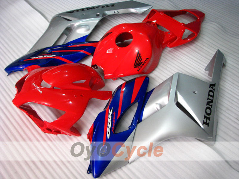 Carenado de inyección para CBR1000RR 04-05 - Rojo, Plata - Fireblade #OYO87900484