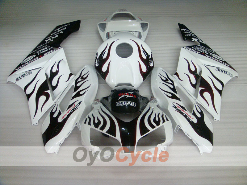 Kit de carenado por inyección para CBR1000RR 04-05 - Rojo, Blanco - Llama #OYO87900494 Imagen secundaria del producto