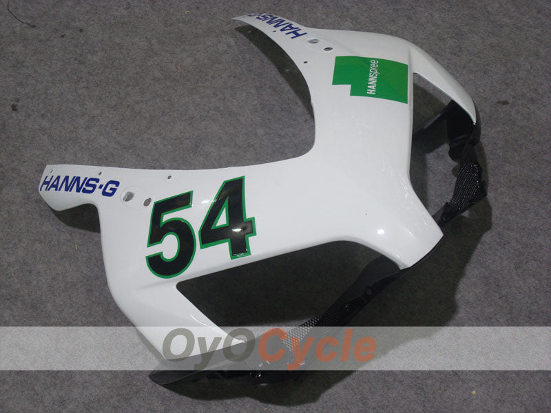 Kit de carenado por inyección para CBR1000RR 04-05 - Blanco, Negro - HANN Spree #OYO87900495