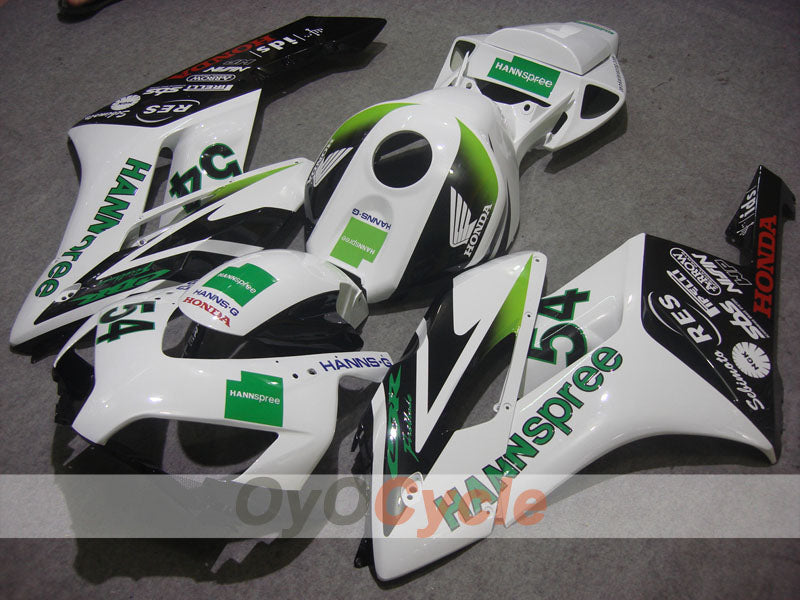 Kit de carenado por inyección para CBR1000RR 04-05 - Blanco, Negro - HANN Spree #OYO87900495 Imagen principal del producto