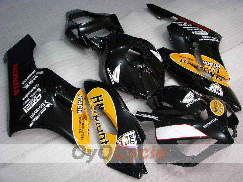 Carenado de inyección para CBR1000RR 04-05 - Amarillo, Negro - HM Plant #OYO87900499 Imagen principal del producto