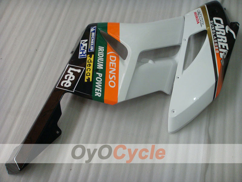 Kit de carenado por inyección para CBR1000RR 04-05 - Blanco, Negro - CARRERA, Lee #OYO87900505