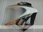 Kit de carenado por inyección para CBR1000RR 04-05 - Blanco, Negro - CARRERA, Lee #OYO87900505