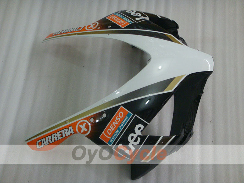Kit de carenado por inyección para CBR1000RR 04-05 - Blanco, Negro - CARRERA, Lee #OYO87900505