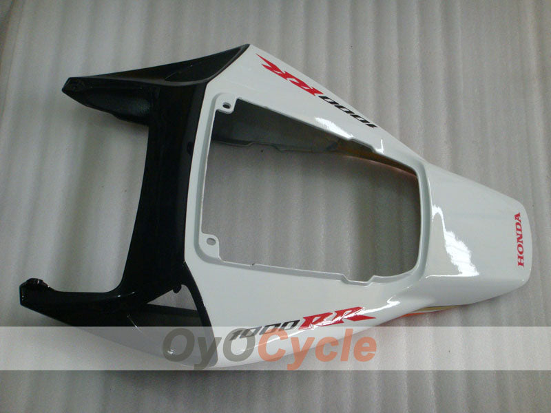 Kit de carenado por inyección para CBR1000RR 04-05 - Blanco, Negro - CARRERA, Lee #OYO87900505