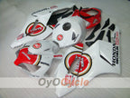 Kit de carenado por inyección para CBR1000RR 04-05 - Rojo, Blanco - Lucky Strike #OYO87900507