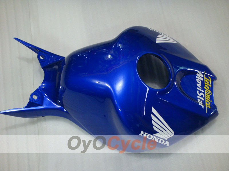 Carenado de inyección para CBR1000RR 04-05 - Amarillo, Azul - Movistar #OYO87900512